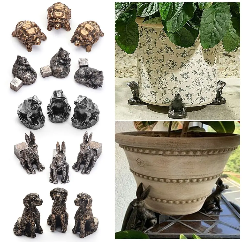 Bonsai Garden Stand - 3 قطعة ديكور الحديقة الحيوان الراتنج