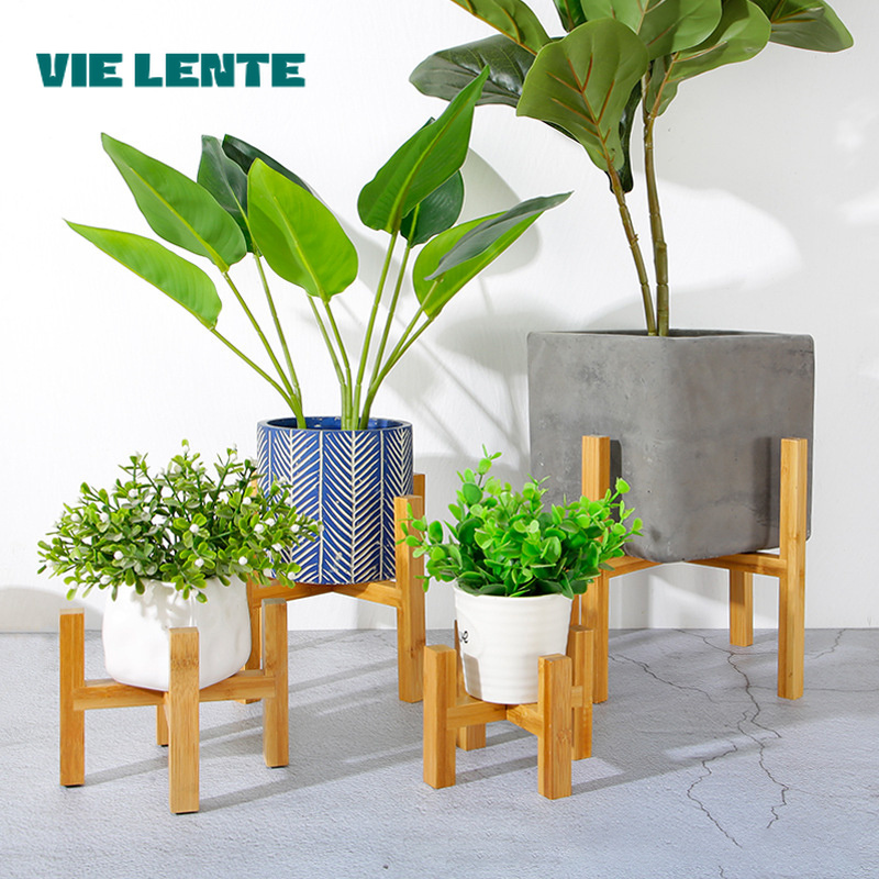 Bonsai Garden Stand - حامل أوعية الزهور النباتية رف صواني