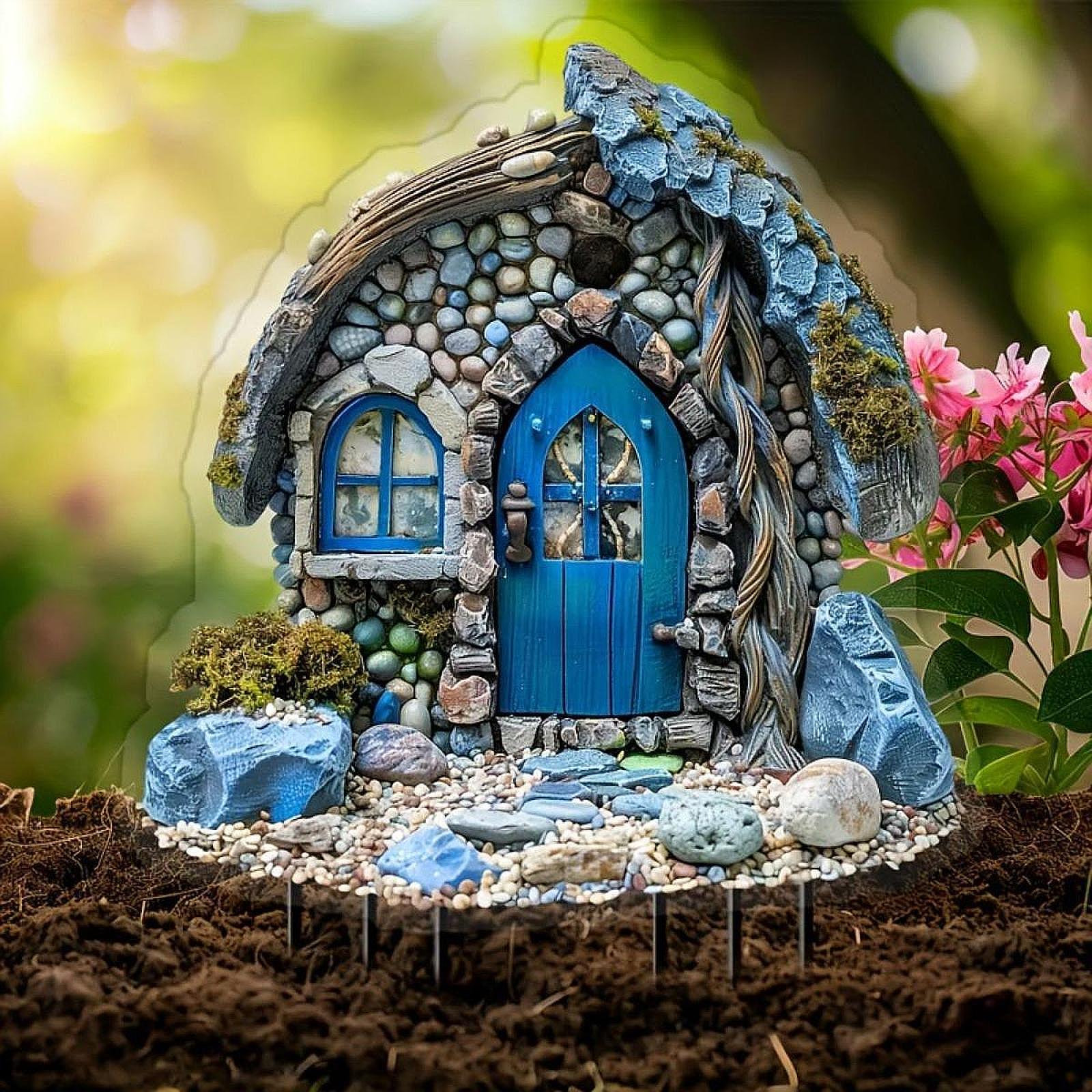 لافتة حديقة منزلية مزخرفة، لاف - مراجعة Bonsai Garden Backyard وسعره