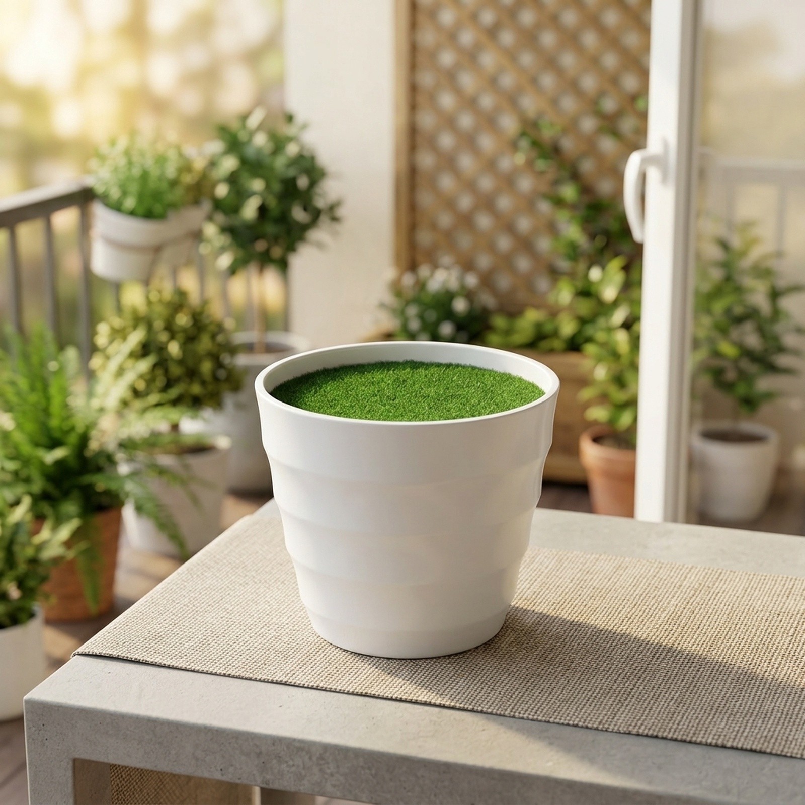 مزهرية بلاستيكية للحديقة مع عش - مراجعة Bonsai Garden Restaurant وسعره